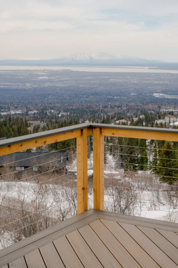 Masterpiece deck railing