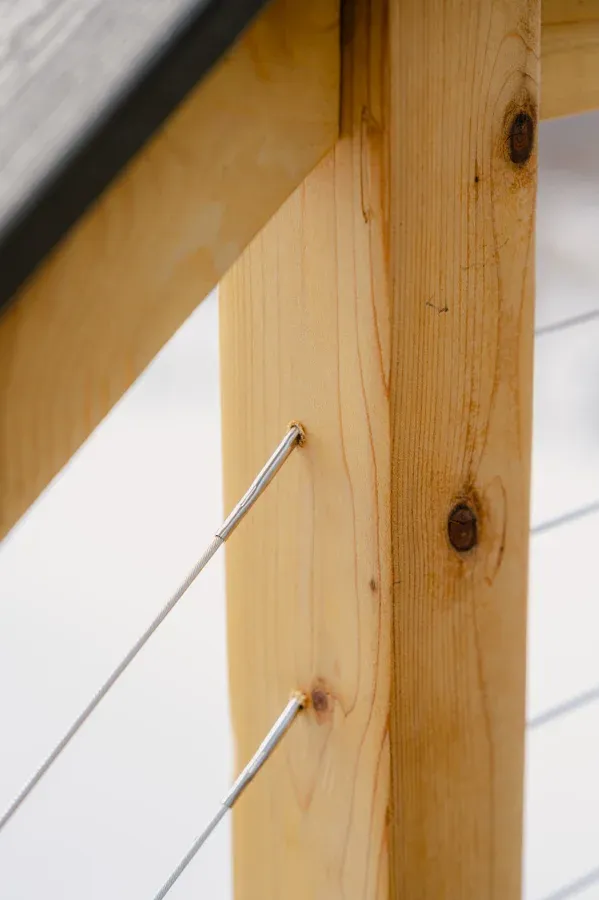 Custom deck and stairs