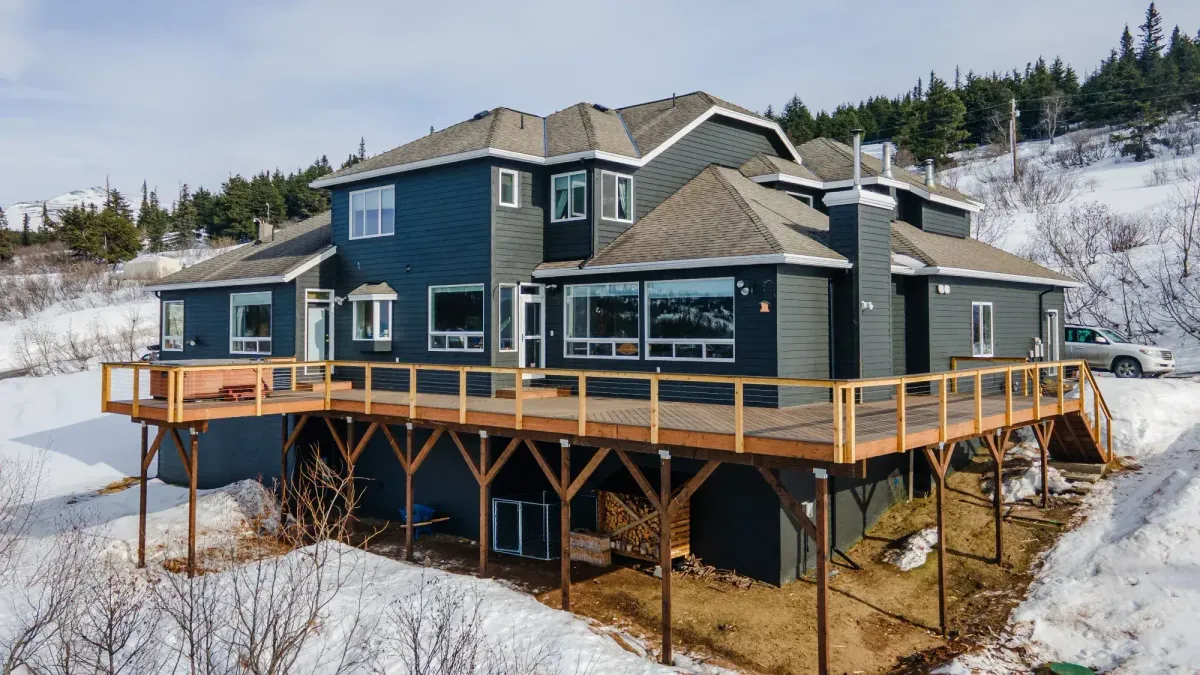 Eagle River Sanctuary deck