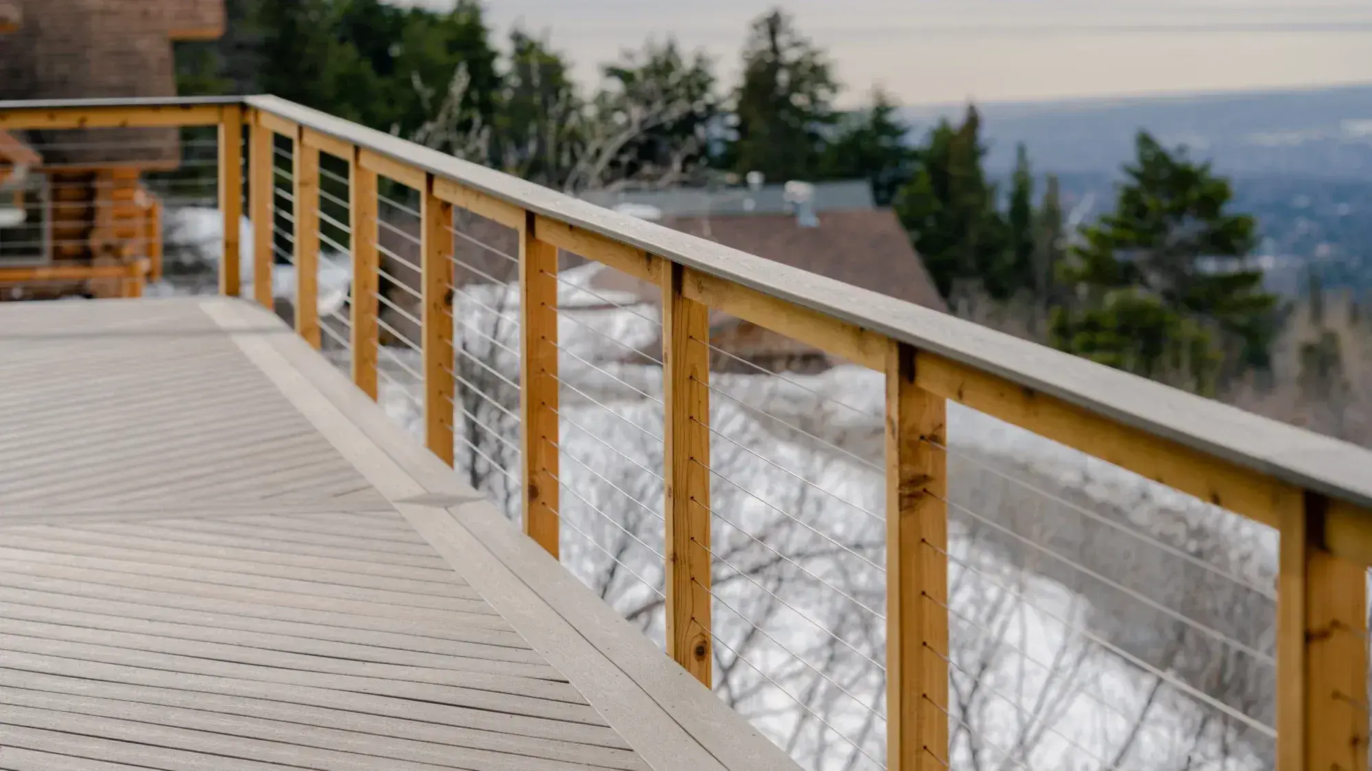 South Anchorage retreat deck